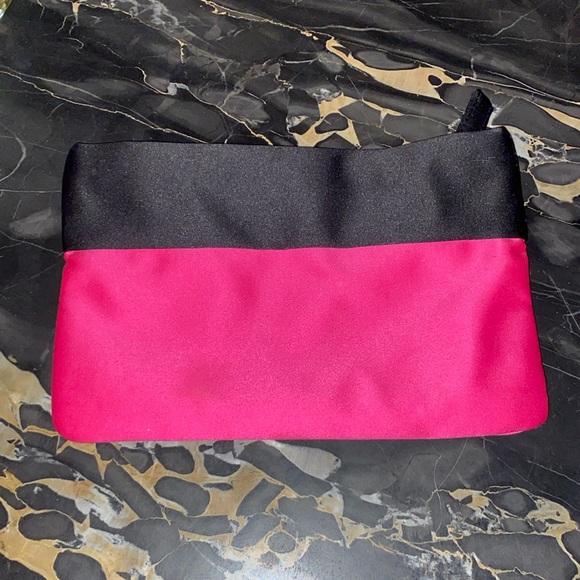 PRADA Cosmetics Pouch/ Bag Pink and Black - Picture 2 of 6